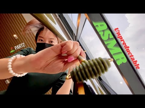 ASMR 🥡UNPREDICTABLE RANDOM🎱 [part2] AGGRESSIVE Triggers in Game Room | Lofi Public Fast Tingle