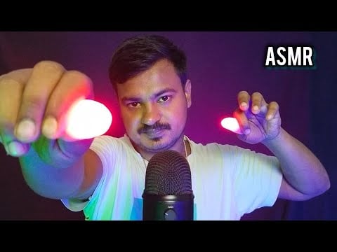 ASMR Negative Energy Removal 🙇🏻‍♀️   ASMR Plucking and Snipping (Magic Lights)