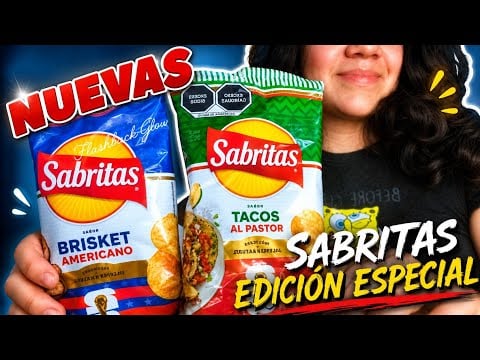 NUEVAS SABRITAS DEL MUNDIAL - SABORES INTERNACIONALES ⚽