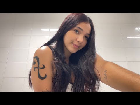 ASMR TOUR PELAS MINHAS TATUAGENS ✨❤️