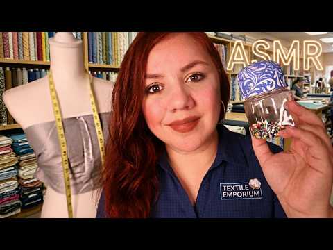 ASMR La Mejor VENDEDORA de Telas y Medidas Roleplay para Dormir Rapido