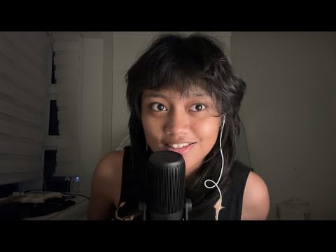 asmr for the girls who are gna be ok (soft whispers, hand sounds, tapping)