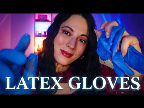 ASMR Il Suono SOPORIFERO dei Guanti in Lattice