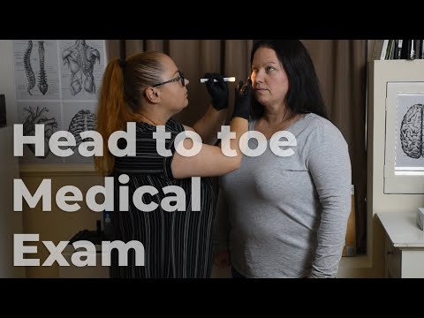 * ASMR * Head to toe Medical exam / REAL PERSON / Cranial nerve / Full body / Unintentional / Doctor