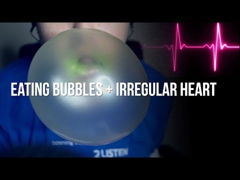 Happy Heartbeats Blows More Hubba Bubba Max Gum | Heartbeat ASMR