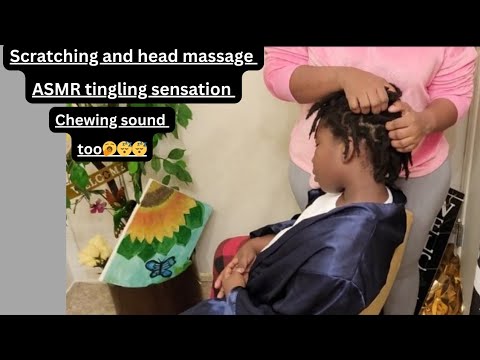 Ultimate ASMR Scalp Scratching  Crispy Chewing | PureTingles#ASMRRelaxation#ScalpMassage#ChewingASMR