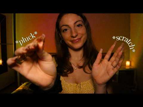 ASMR | Plucking Away Your Negative Energy (with Layered Sounds)