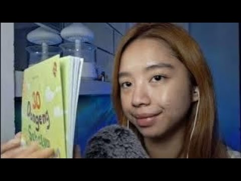 ASMR reading you stories before bed 😴 soft whispering