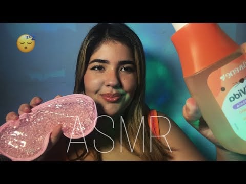 ASMR Fazendo Skin Care em Você para dormir 😴 💤