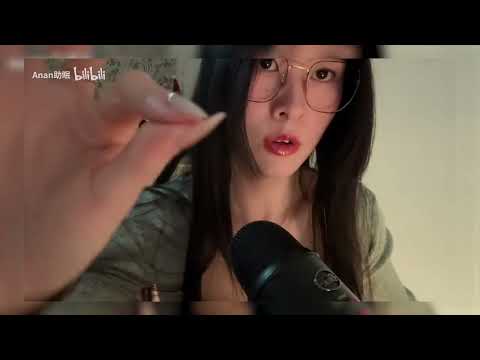 ASMR🎧｜Get rid of your negative energy｜Mouth sound｜Scissors sound｜Coconut rain｜Visual touch