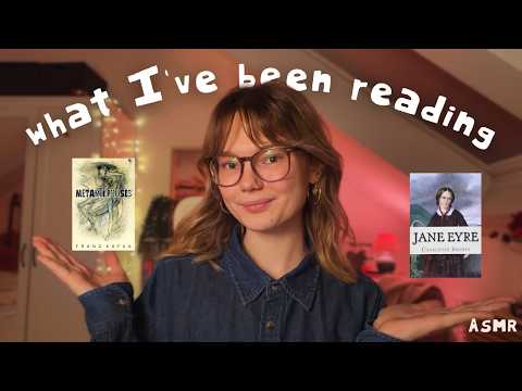 ASMR monthly book reviews! 📚