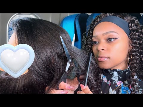 ASMR | ✈️ The Lady On The Airplane Gives You A Haircut | Barbershop Roleplay 💇‍♂️