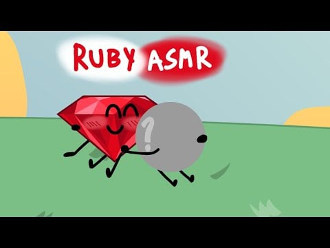[BFDI ASMR] Calming Down Hyper Ruby with Cuddles | Cute Roleplay