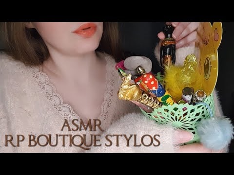 [ASMR] 🖊 Boutique Relaxante de Stylos [RP]