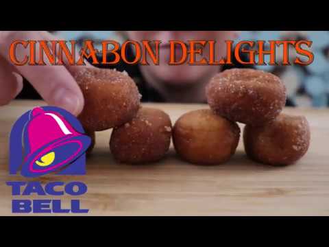 ASMR Taco Bell Cinnabon Delights MUKBANG |Soft Chewing sounds| no talking