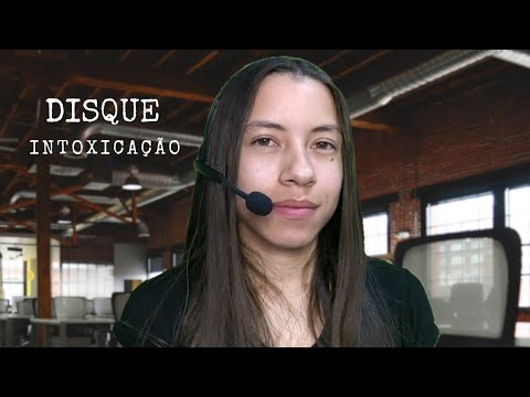 ASMR ROLEPLAY DISQUE INTOXICAÇÃO - Atendente ☎️☣️