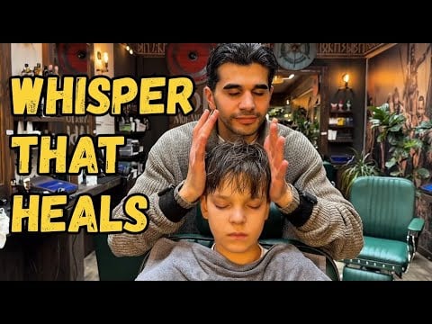 ASMR Whisper Barber Ritual | Too Real To Stay Awake
