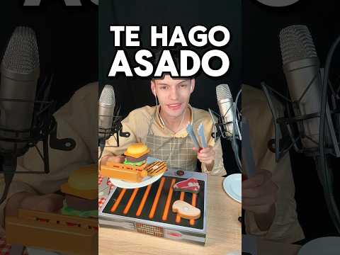 TE HAGO ASADO 🇦🇷 #asmr #shorts #asmrvideo #comedia