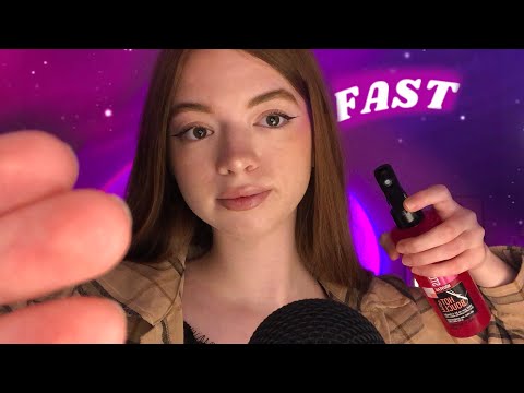 ~ ASMR FR ~ FAST & AGGRESSIVE 🕺✨ (très tingly) #asmr #fast