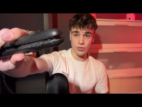 ASMR Boy in The Back of the Class Does Your Hair (layered sounds, personal attention)