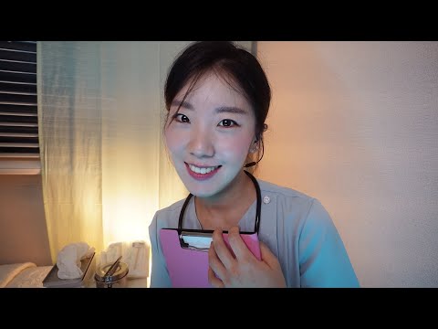 한국어버전 ASMR 오늘 밤은 간호사 선생님이 치료해 줄게 :) 👩‍⚕️🧡