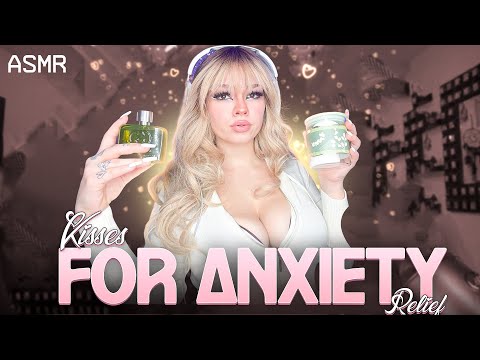 Close-Up ASMR | Kisses for Anxiety Relief Part 2