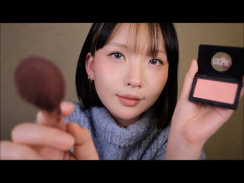 ASMR | (일본어)일본 친구에게 해주는 데이트 메이크업(후시녹음)