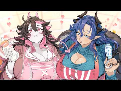 You Have TWO Mommies Taking Care of You 🍼 | ASMR Cuddles, Kisses & Sleep Aid