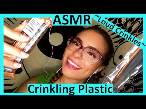 ASMR *CRINKLE HEAVEN* Plastic Wrap LOUD SOUNDS ~No Talking~