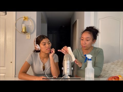 My friend tries to give me ASMR [PART 2] soooooo much more tingles!!