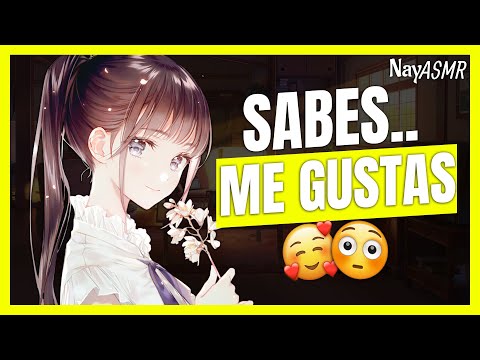 🔴ASMR tu MEJOR AMIGA te CONFIESA su AMOR💌 - VOZ de CHICA - ROLEPLAY en ESPAÑOL- NayASMR