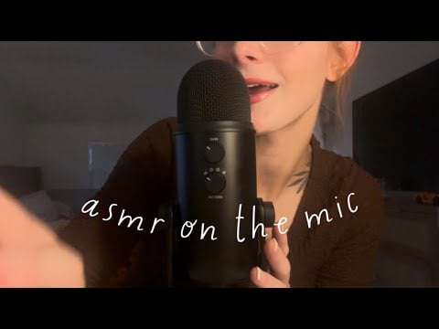 chaotic asmr on the mic 💗