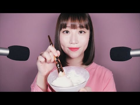 ASMR 휘핑크림 섞는 소리가 폭신폭신하니 좋아요🌸 노토킹 No Talking