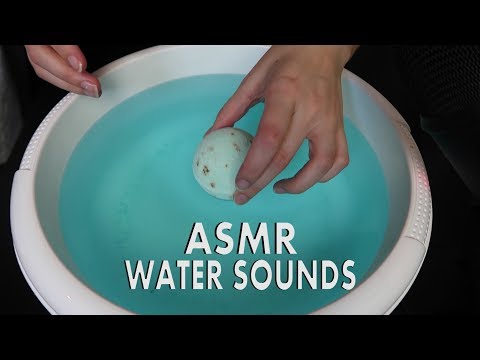 ASMR Water Sounds (Bath Bomb, Bath Salt) | NO TALKING | Chloë Jeanne ASMR