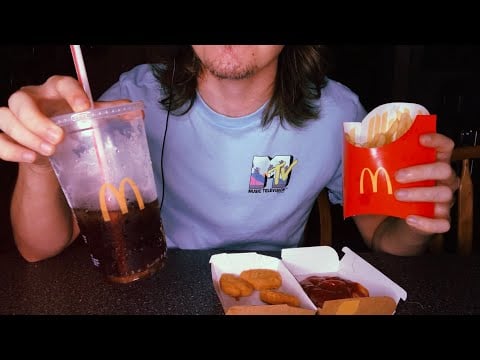 [ASMR] McDonalds Mukbang | Eating Sounds | Requested Video