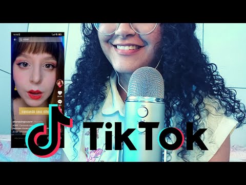 ASMRtista Reagindo aos ASMR DO TIKTOK