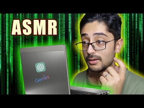 (ASMR) Asking AI to give me Relaxing Triggers (with Unexpected Results!)