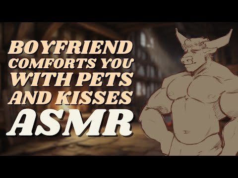 [Furry ASMR] Boyfriend Comforts You and Cuddles With You | Possitive Affirmations, Cozy Ambience...