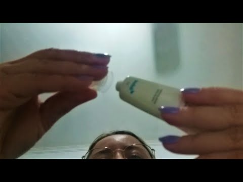 ASMR: SKIN CARE EM PRIMEIRA PESSOA + MÚSICA RELAXANTE 🎧