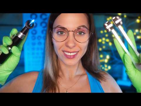 ASMR Unclogging Your Ears (Deep Ear Cleaning) Otoscope Exam - Personal Attention roleplay