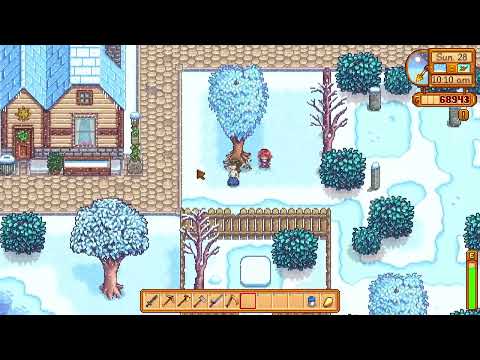 Stardew Valley #88 — Clothing therapy… Clint thinks I’m stealing his girl?! 😭