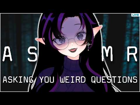 【ASMR】Emo girl asks you weird questions till you fall asleep...