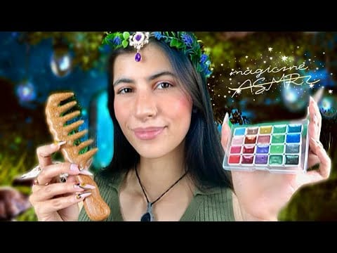 ASMR po polsku LEŚNA WRÓŻKA roleplay ✨🧚🏻