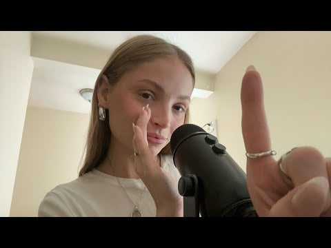 ASMR Counting in English and Spanish (with mic scratching and jewelry sounds)