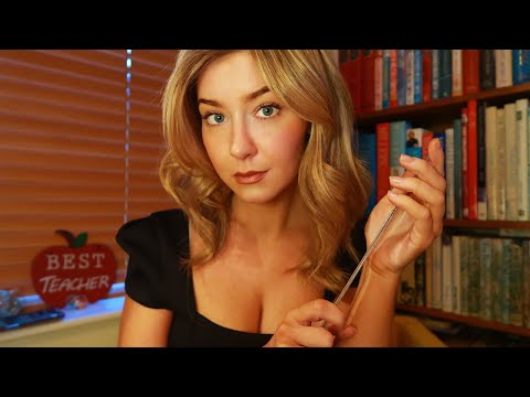 ASMR YOU NEED DISCIPLINE! | Teacher Detention Roleplay