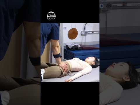 틀어진 골반 마디마디가 제자리를 찾는 소리, 모델 김봄