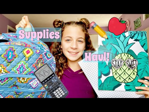 BACK2SCHOOL SUPPLIES HAUL!!!✏️💖