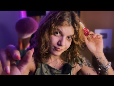 ASMR ARRUMANDO VOCÊ PARA SE ENCONTRAR COM O EX 