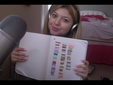 ASMR {Soft Spoken} Art Supply Show and Tell