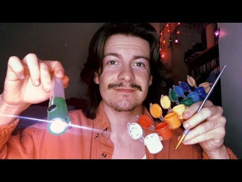 [ASMR] Paint & Lights | Light Triggers | Visual ASMR Triggers